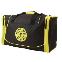 Golds Gym Holdall sportovní taška - černo, žlutá