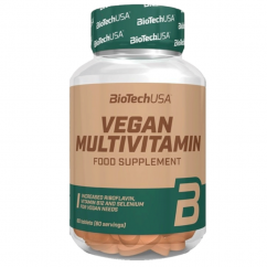 BiotechUSA Vegan Multivitamin - 60 tablet