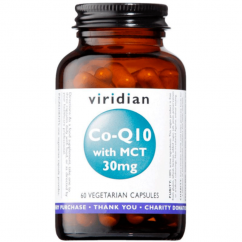Viridian Co-enzym Q10 with MCT 30mg - 30 kapslí